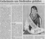 Hier Klicken für unser Stollenjahr 2008
